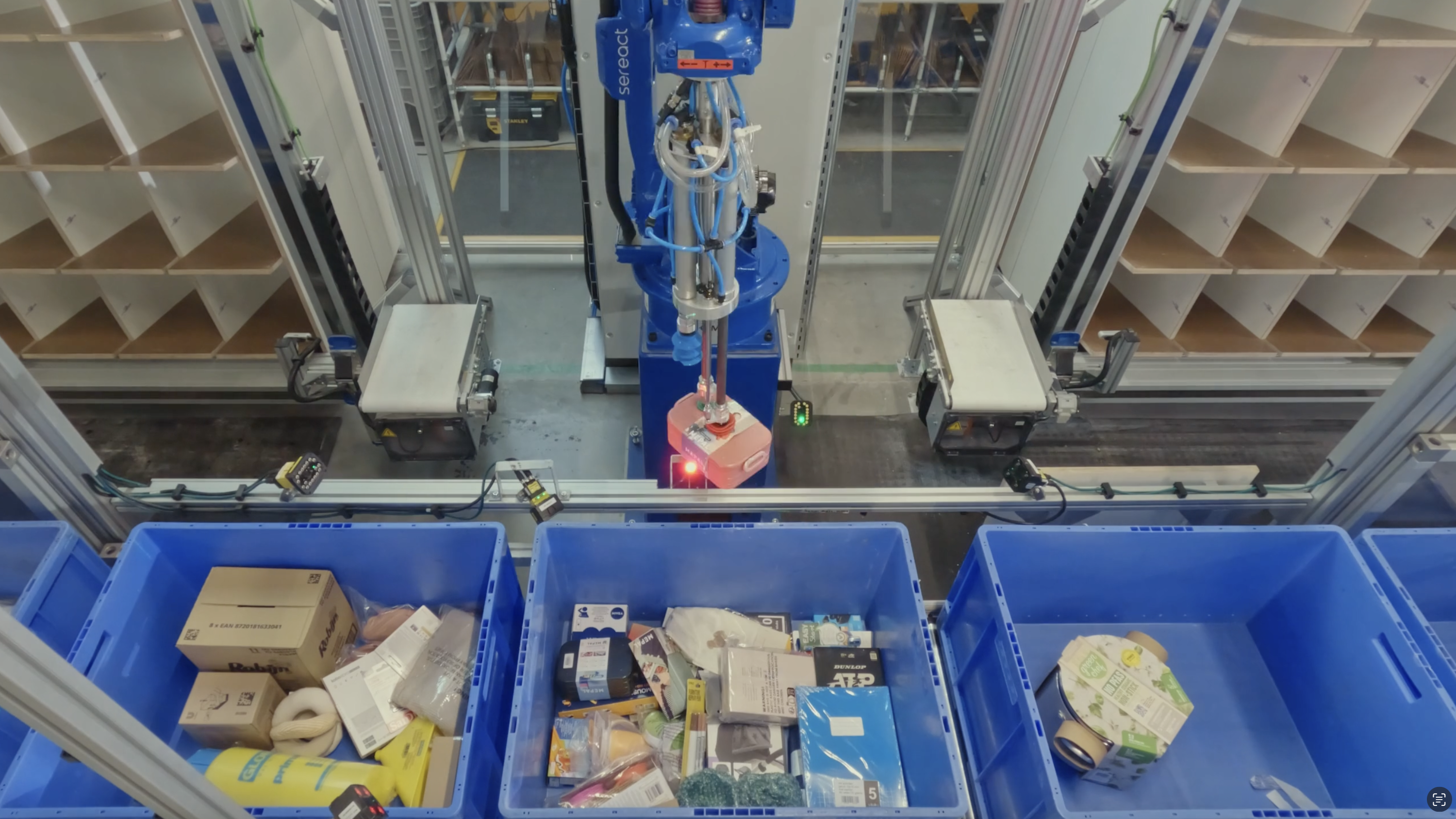 Sereact Putwall robotic system