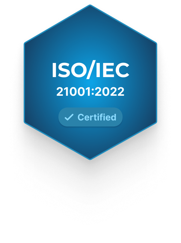 ISO/IEC 27001:2022 Certified